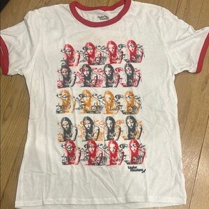 Men’s Graphic T-Shirt - White and Red